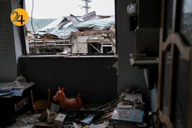 تصاویر غمبار از جنگ ارمنستان و آذربایجان