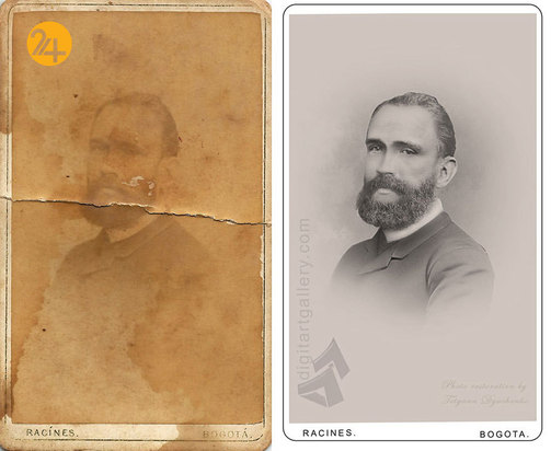 بازسازی عکس‌های قدیمی