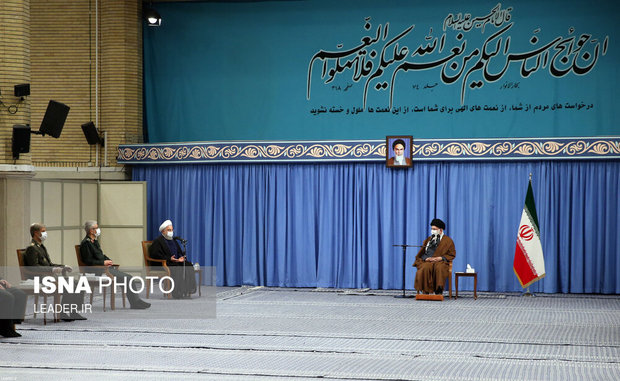 جلسه ستاد ملی مقابله با کرونا در حضور رهبر