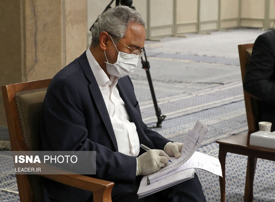 جلسه ستاد ملی مقابله با کرونا در حضور رهبر
