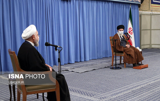 جلسه ستاد ملی مقابله با کرونا در حضور رهبر