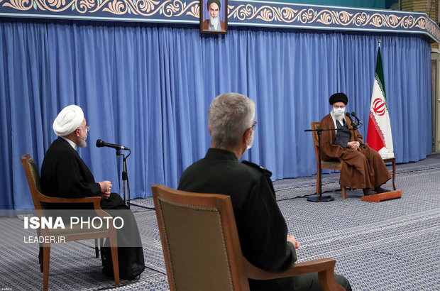 جلسه ستاد ملی مقابله با کرونا در حضور رهبر