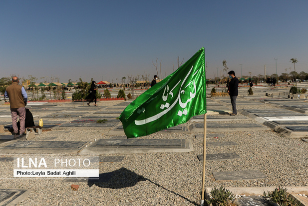 قربانیان کرونا در دل خاک