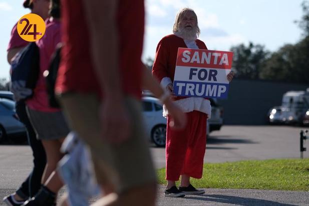 تبلیغات طرفداران کاندیداهای ریاست2جمهوری ترامپ