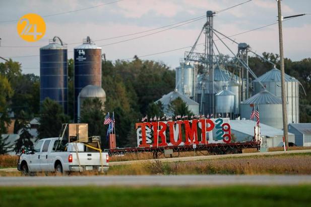 تبلیغات طرفداران کاندیداهای ریاست2جمهوری ترامپ