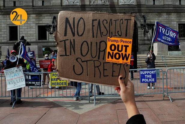 تبلیغات طرفداران کاندیداهای ریاست2جمهوری ترامپ