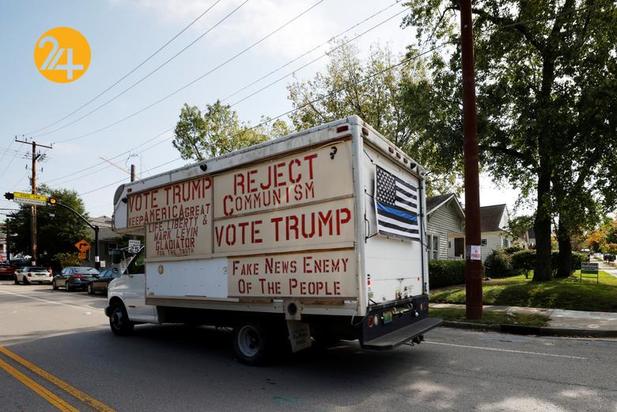 تبلیغات طرفداران کاندیداهای ریاست2جمهوری ترامپ