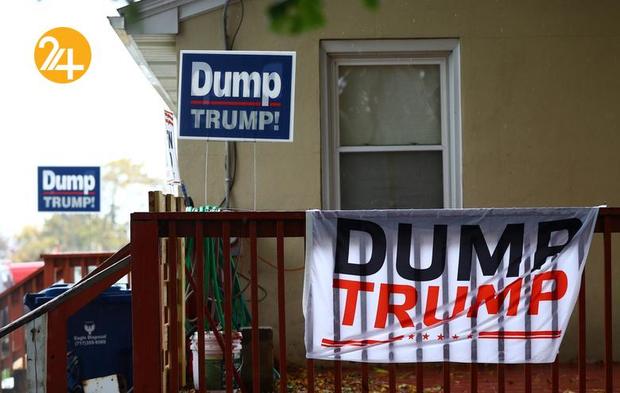 تبلیغات طرفداران کاندیداهای ریاست2جمهوری ترامپ