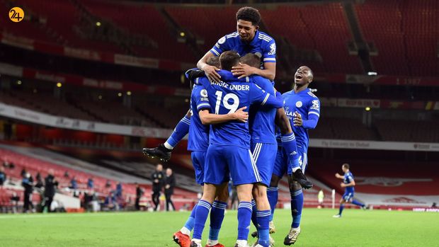 بازی جذاب آرسنال و لستر سیتی