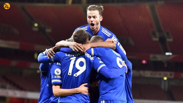 بازی جذاب آرسنال و لستر سیتی