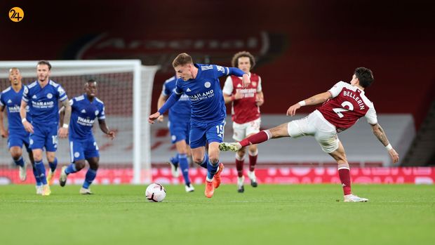 بازی جذاب آرسنال و لستر سیتی