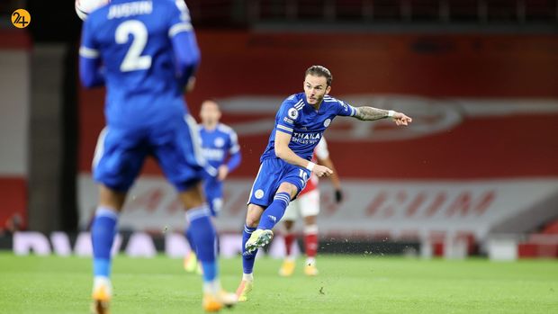 بازی جذاب آرسنال و لستر سیتی