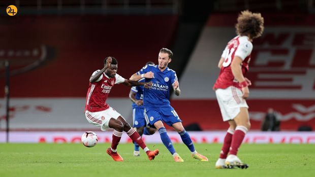 بازی جذاب آرسنال و لستر سیتی