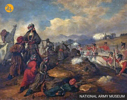 جنگ‌‌های سه‌گانه افغان-انگلیس به روایت نقاشی