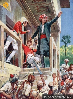 جنگ‌‌های سه‌گانه افغان-انگلیس به روایت نقاشی