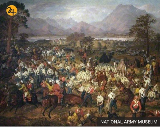 جنگ‌‌های سه‌گانه افغان-انگلیس به روایت نقاشی