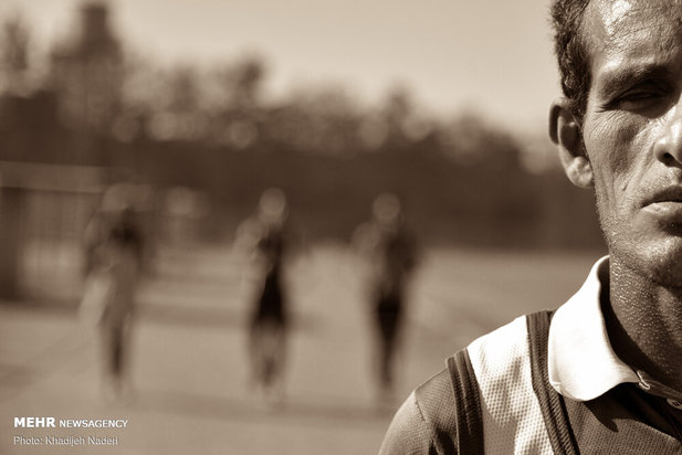 تمرینات دو و میدانی کم بینایان و نابینایان