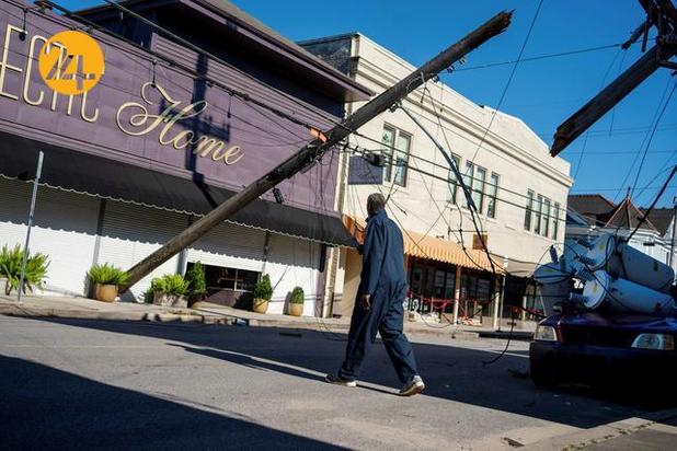 طوفان زتا آمریکا را درنوردید