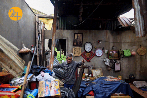 طوفان وحشیانه در ویتنام