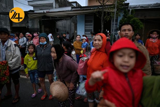 طوفان وحشیانه در ویتنام