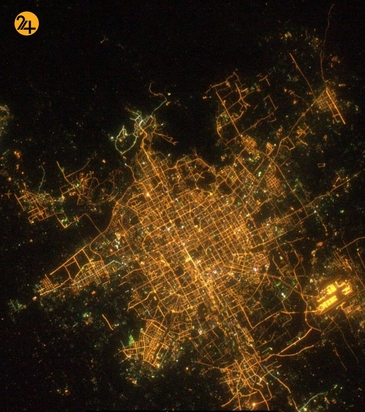 شهرهای بزرگ جهان از فضا