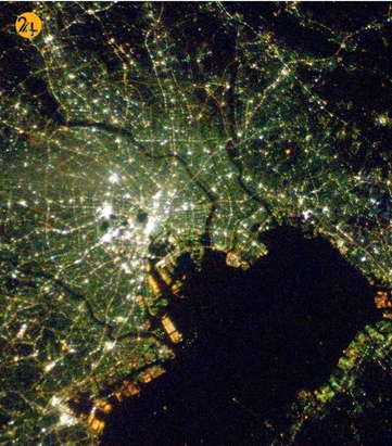 شهرهای بزرگ جهان از فضا