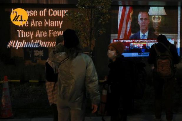 تجمع مقابل کاخ سفید