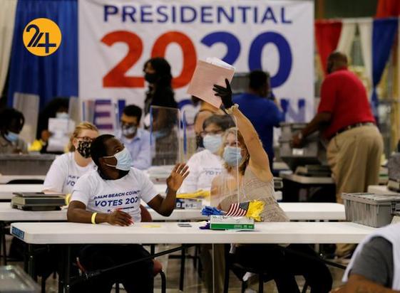 شمارش آرا در ایالات مختلف آمریکا