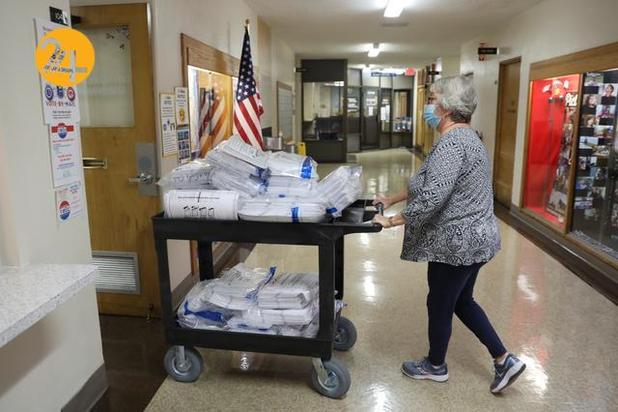 شمارش آرا در ایالات مختلف آمریکا