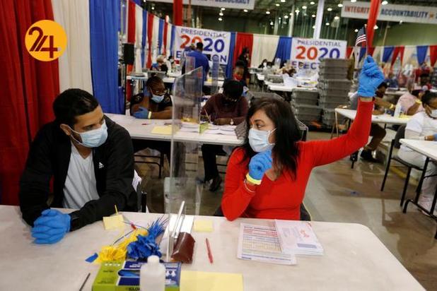 شمارش آرا در ایالات مختلف آمریکا