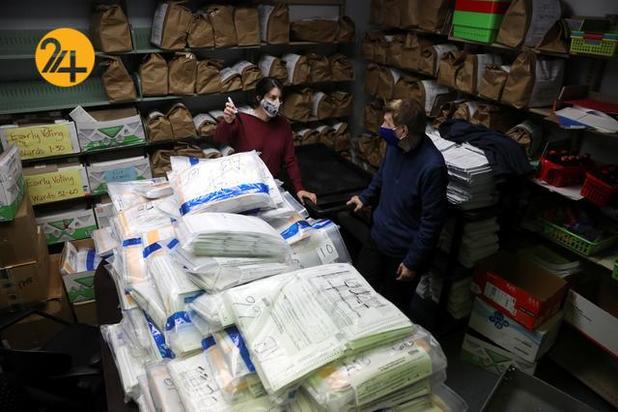 شمارش آرا در ایالات مختلف آمریکا