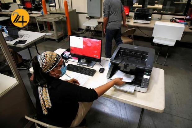 شمارش آرا در ایالات مختلف آمریکا