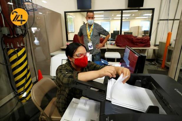 شمارش آرا در ایالات مختلف آمریکا