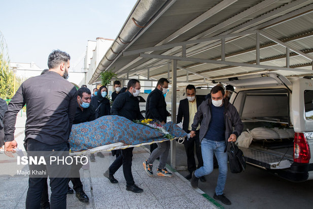 بهشت زهرا در روزهای کرونایی