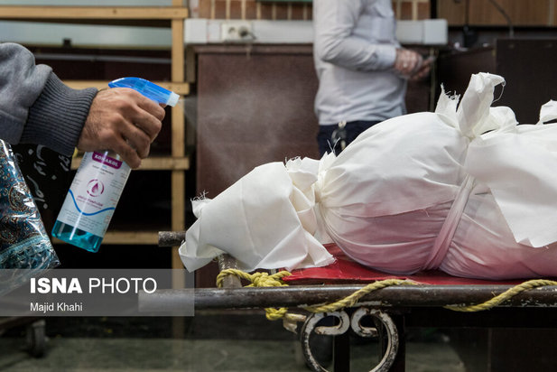 بهشت زهرا در روزهای کرونایی