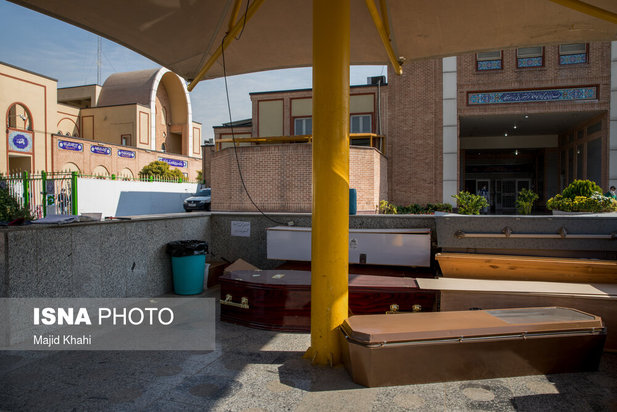 بهشت زهرا در روزهای کرونایی