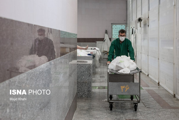 بهشت زهرا در روزهای کرونایی