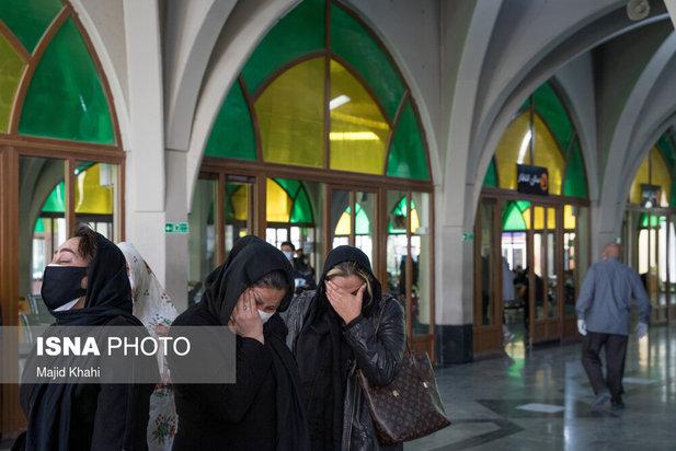 بهشت زهرا در روزهای کرونایی