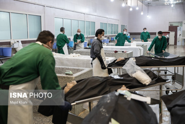 بهشت زهرا در روزهای کرونایی