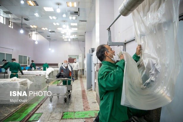 بهشت زهرا در روزهای کرونایی