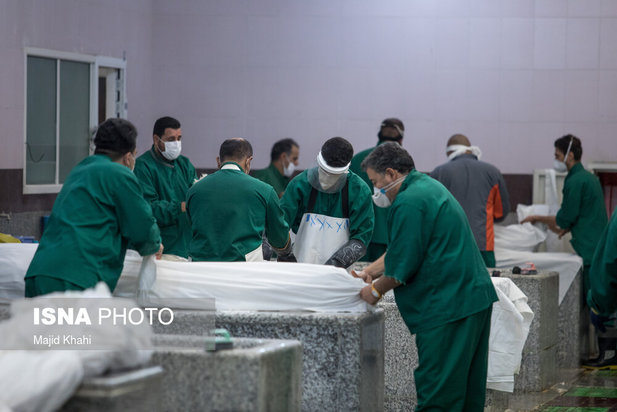 بهشت زهرا در روزهای کرونایی