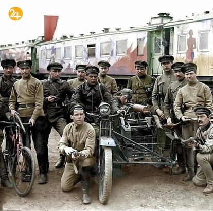 اکتبر سرخ آخرین حرکت بزرگ از انقلاب روسیه