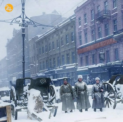 اکتبر سرخ آخرین حرکت بزرگ از انقلاب روسیه