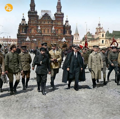 اکتبر سرخ آخرین حرکت بزرگ از انقلاب روسیه