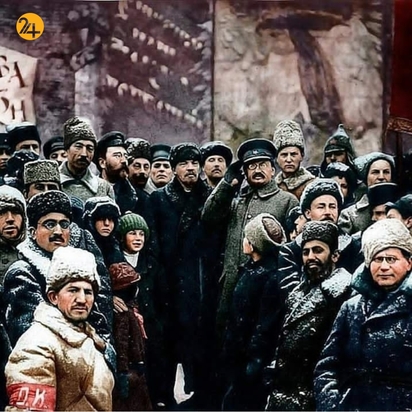 اکتبر سرخ آخرین حرکت بزرگ از انقلاب روسیه