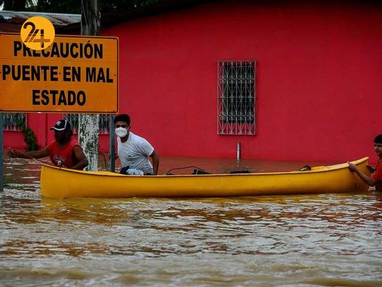 طوفان اتا در آمریکا