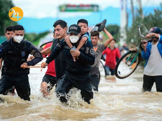 طوفان اتا در آمریکا