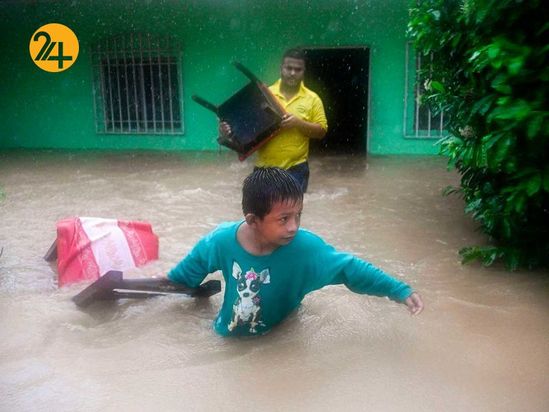 طوفان اتا در آمریکا