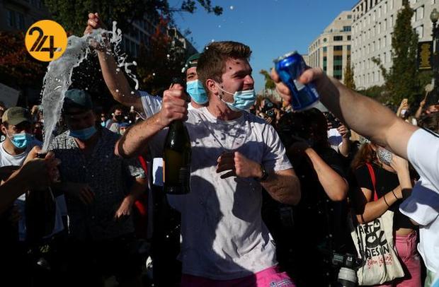 جشن پیروزی بایدن