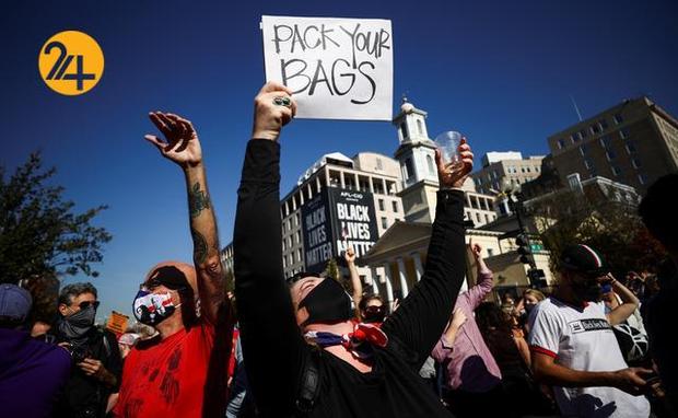 جشن پیروزی بایدن